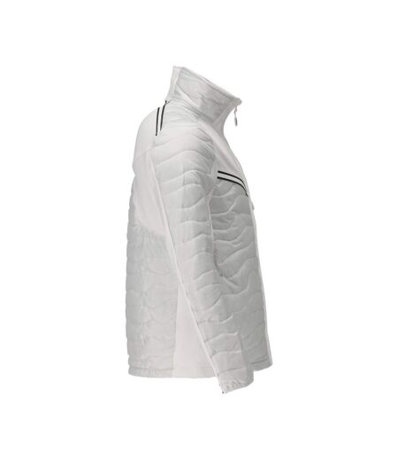 Mens Customized Thermal Jacket White Mascot