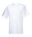 Europe t-shirt épais à manches courtes 100% coton homme blanc Russell-2