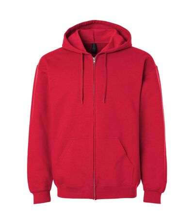Veste À Capuche Softstyle Homme Rouge Gildan