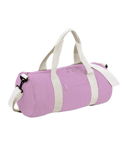 Bagbase Plain Varsity Barrel/Duffel Bag (5 Gallons) (Pack of 2) (CLassic Pink/White) (One Size) - UTBC4425