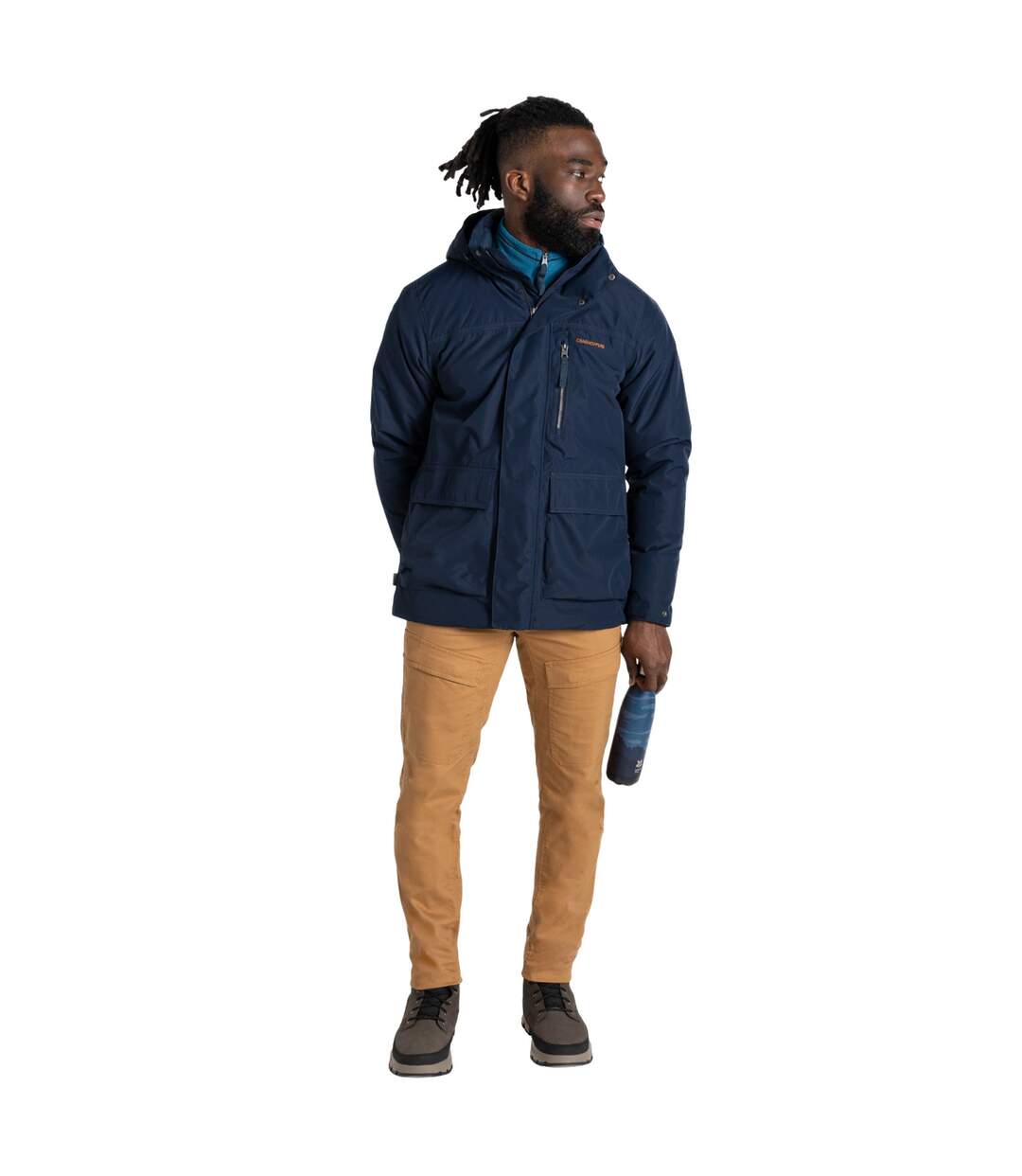 Veste imperméable national trust padley homme bleu marine Craghoppers-4