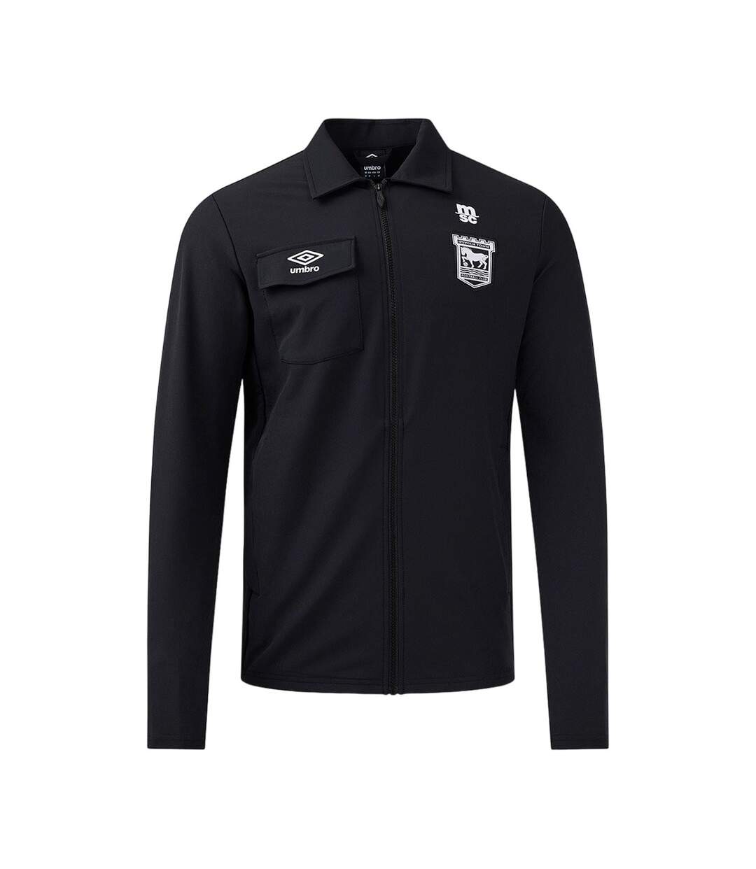 Mens 24/25 ipswich town fc jacket black Umbro-1