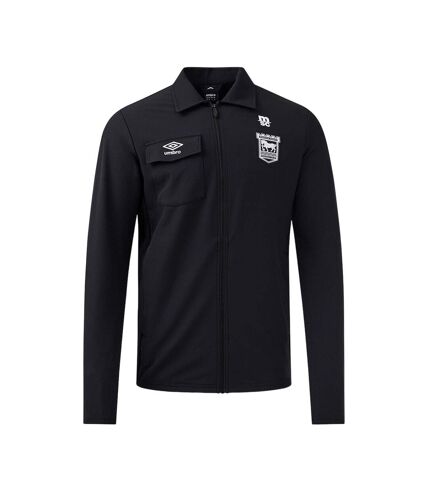 Mens 24/25 ipswich town fc jacket black Umbro