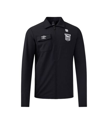 Mens 24/25 ipswich town fc jacket black Umbro