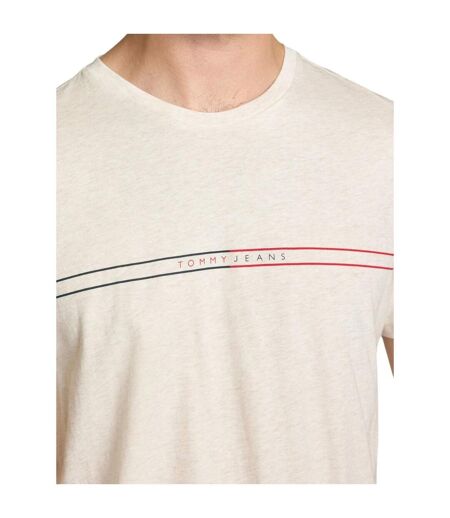 T-shirt Uni Pour Hommes Paquet De 5 Écru Tommy Hilfiger