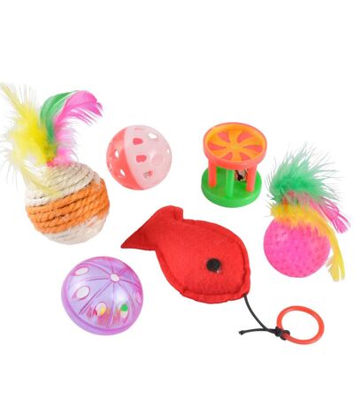 Ensemble de 6 jouets pour chat