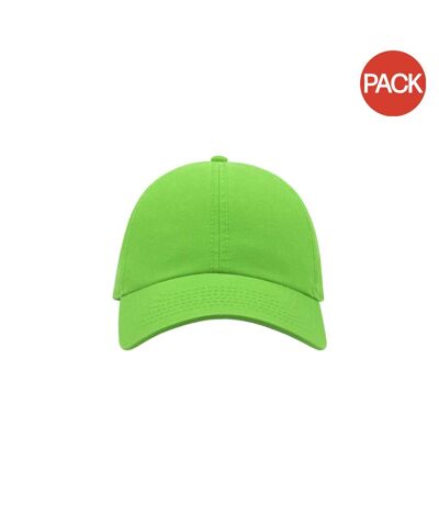 Lot de 2  casquettes action adulte vert Atlantis