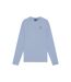 Mens crew neck long-sleeved sweatshirt crafted blue Lyle & Scott