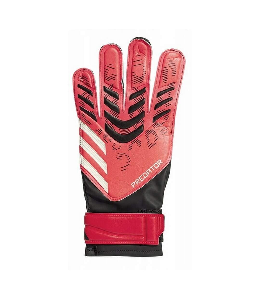 Gants De Gardien De But Entraînement Predator Homme Blanc Rouge Adidas-2