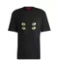 T-shirt Dombreo Homme Noir Hugo-2