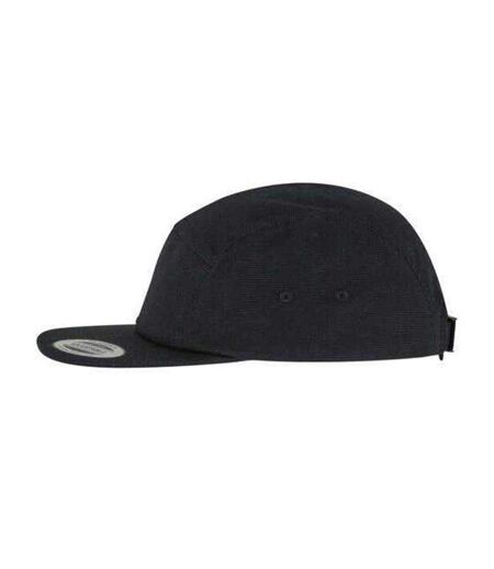 Jokey Canvas Baseball Cap Black Flexfit