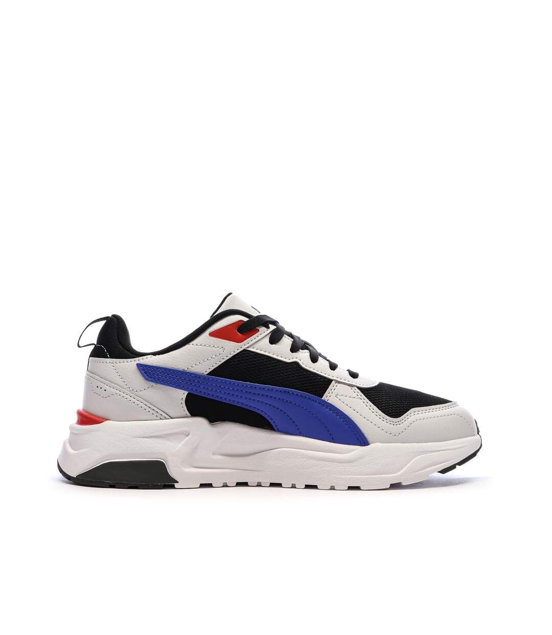 Baskets noires/blanches/bleu puma homme puma trinity 2-2