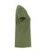 Clique Womens/Ladies Plain T-Shirt (Army Green)
