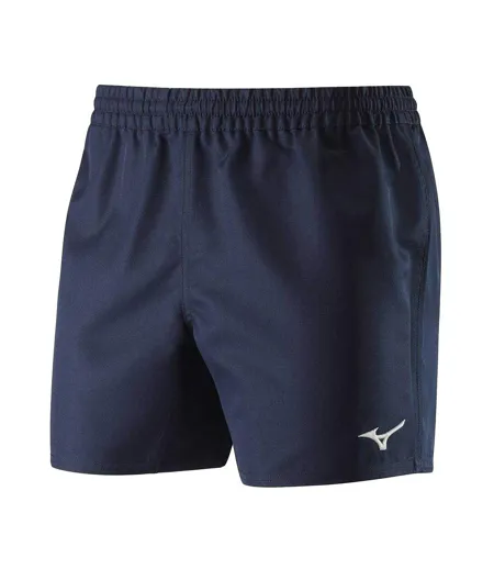 Mens Authentic Rugby Shorts Navy Mizuno
