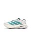 Baskets blanches/turquoises adidas adizero boston 13-1