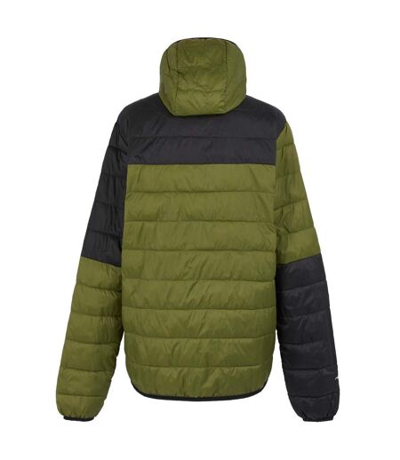 Mens Hillpack Iii Hooded Active Padded Jacket Nephrite Green Black Regatta