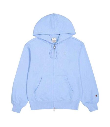 Veste À Capuche Motif/style Uni Femme Bleu Champion