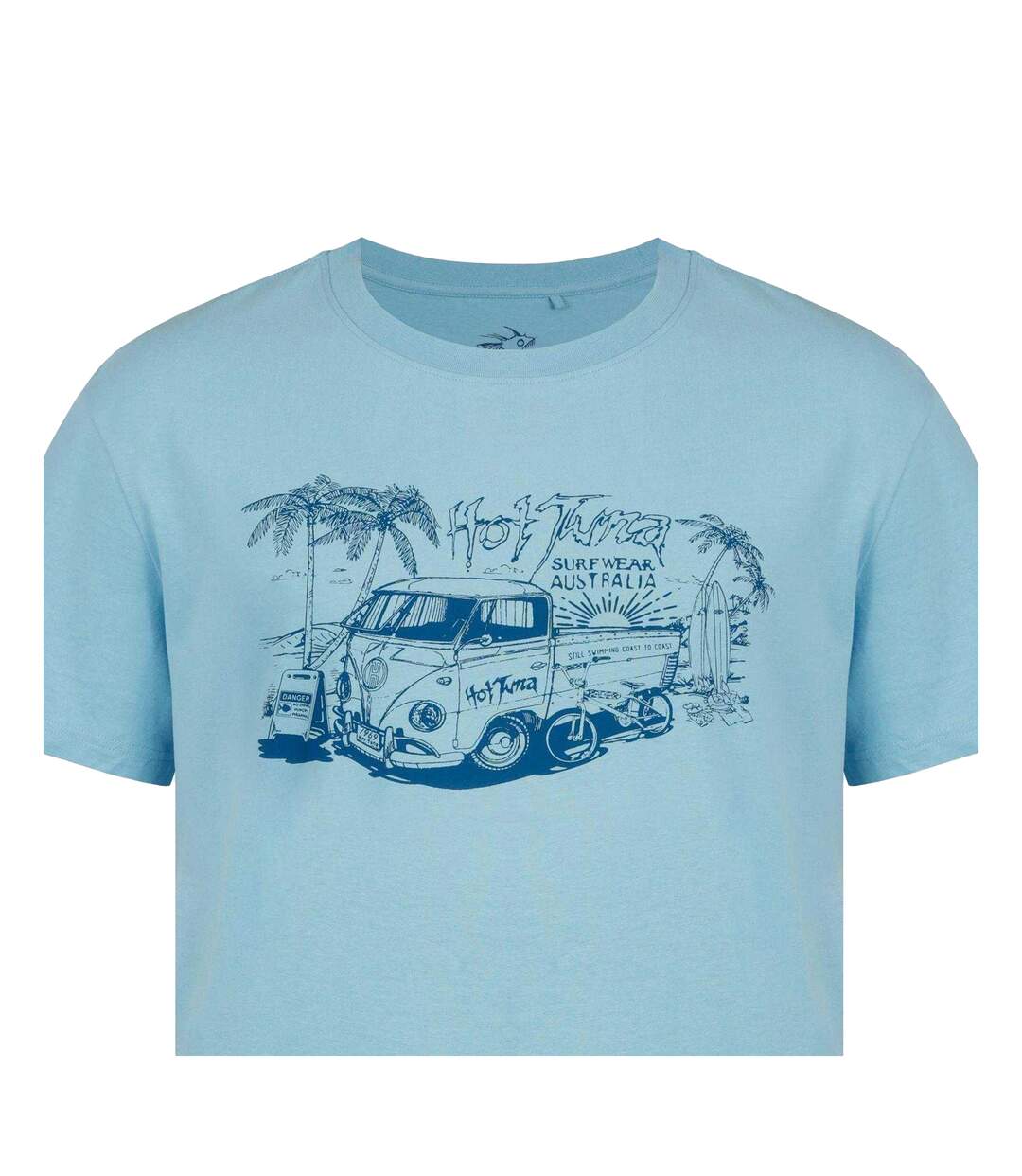 Mens T-shirt Blue Hot Tuna-4