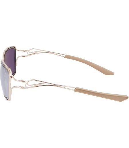 Unisex Adult Square Prism Sunglasses One Size Gold Silver Gold Nike