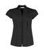 Blouse Mancherons Femme Noir Kustom Kit-1