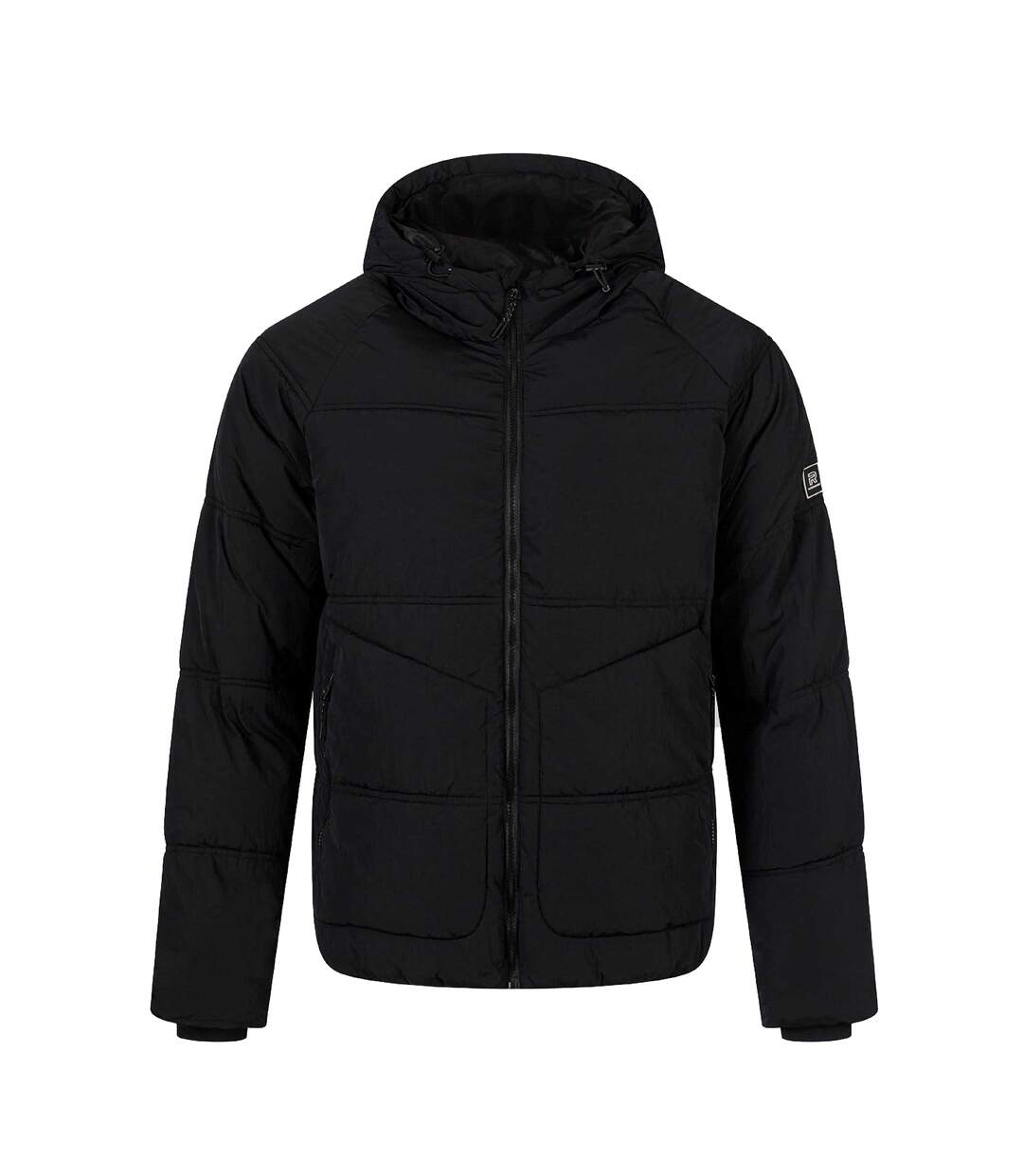 Doudoune Matelassée Motif/style Matelassé Homme Noir Respect-2