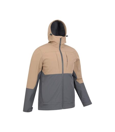 Veste softshell elements homme beige Mountain Warehouse Mountain Warehouse