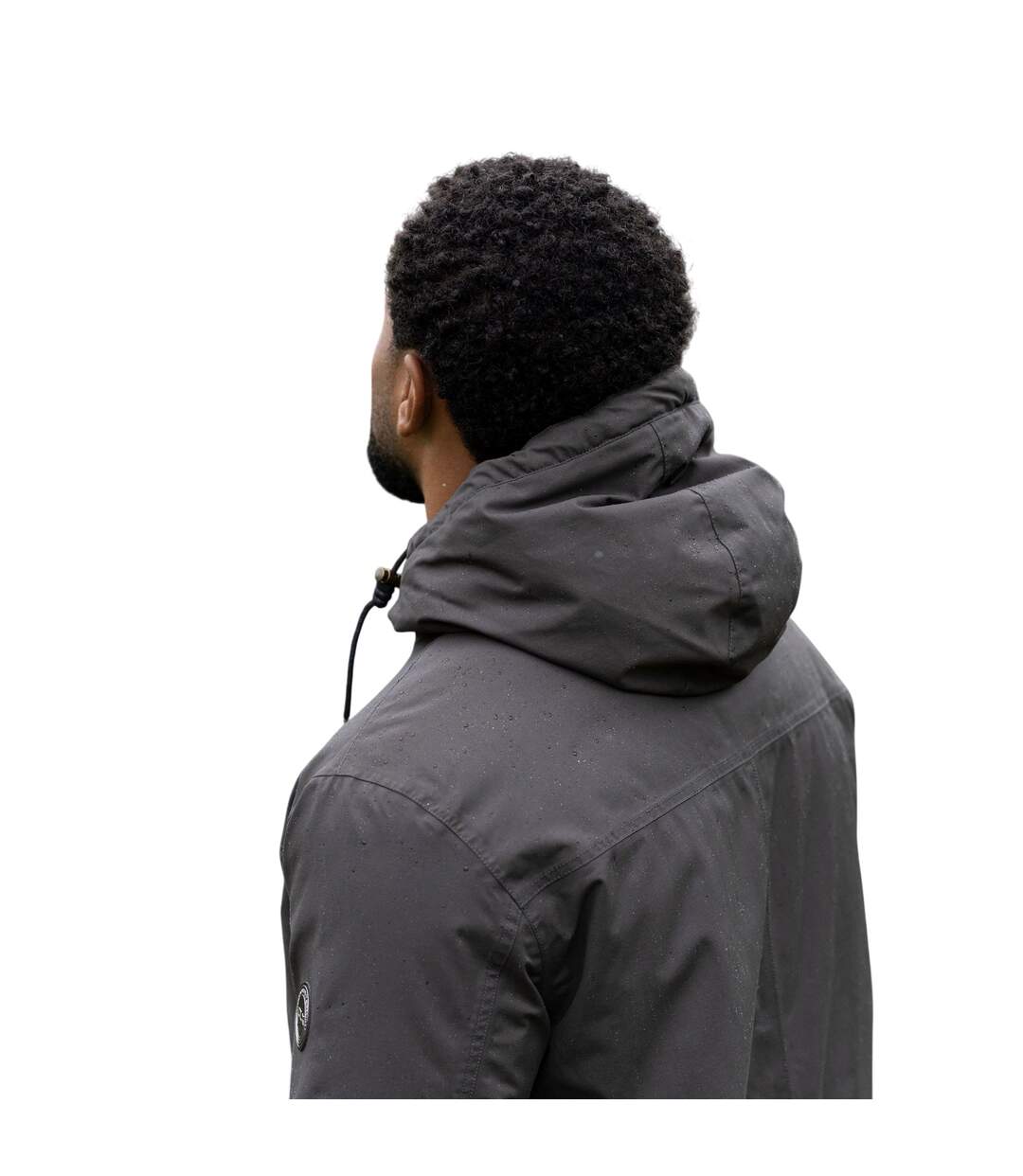 Doudoune Imperméable Macleod Homme Anthracite Trespass-4