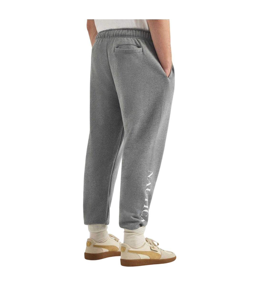 Pantalon De Jogging Staples Homme Gris Chiné Nautica-2