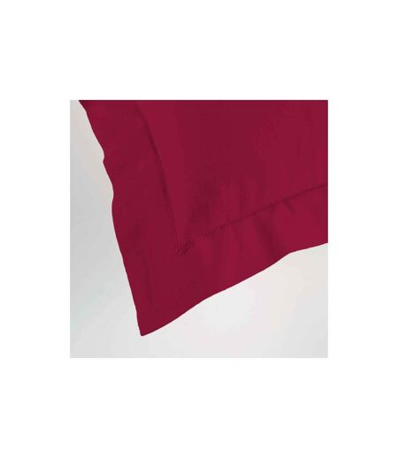 Taie d'Oreiller en Coton Bio Biolina 63x63cm Bordeaux