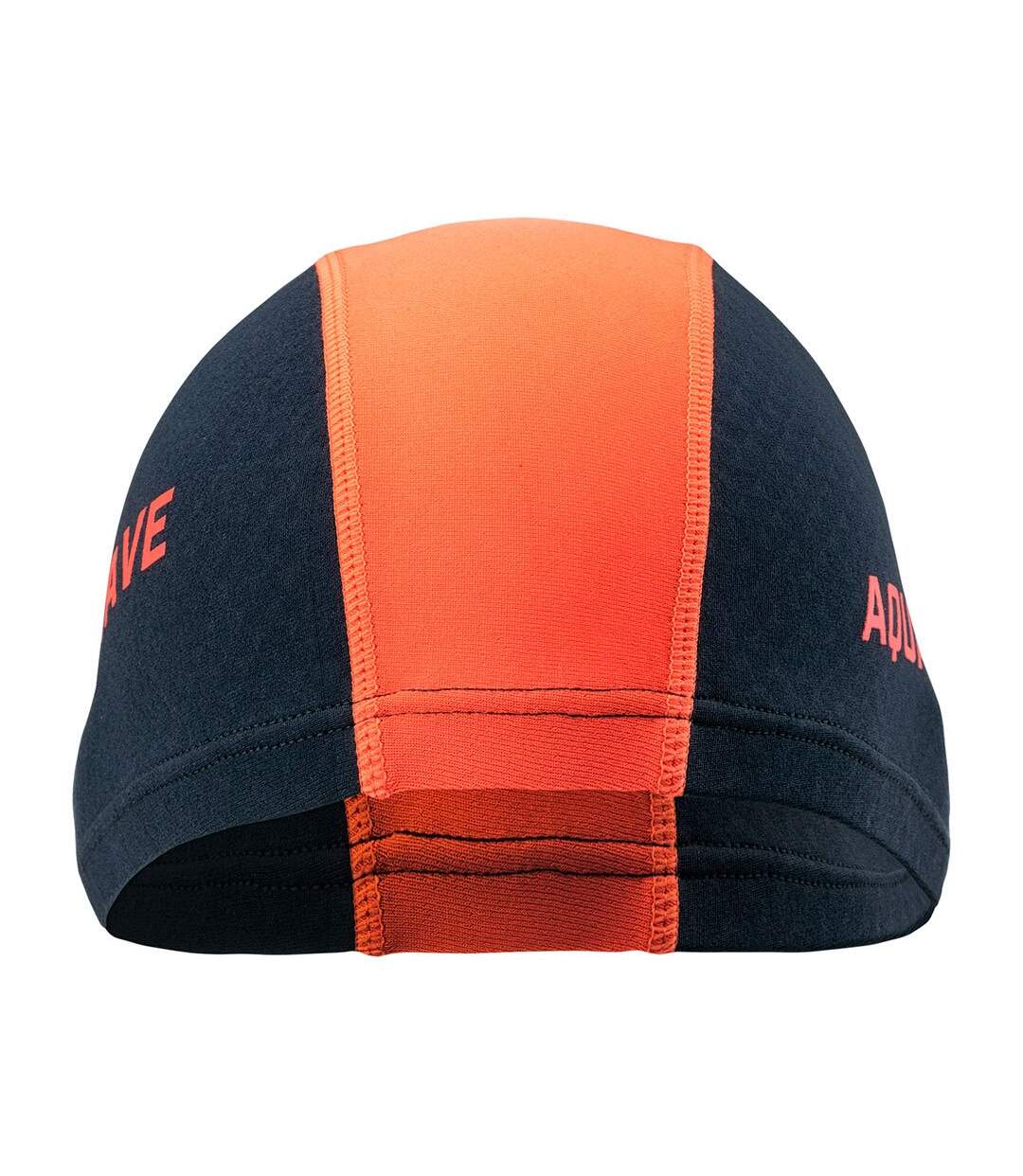 Aquawave - Bonnet de bain CARBO - Adulte (Noir / Orange sanguine) - UTIG2466-1