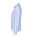 Chemise Manches Longues Bailey Femme Bleu Ciel SOLS-3