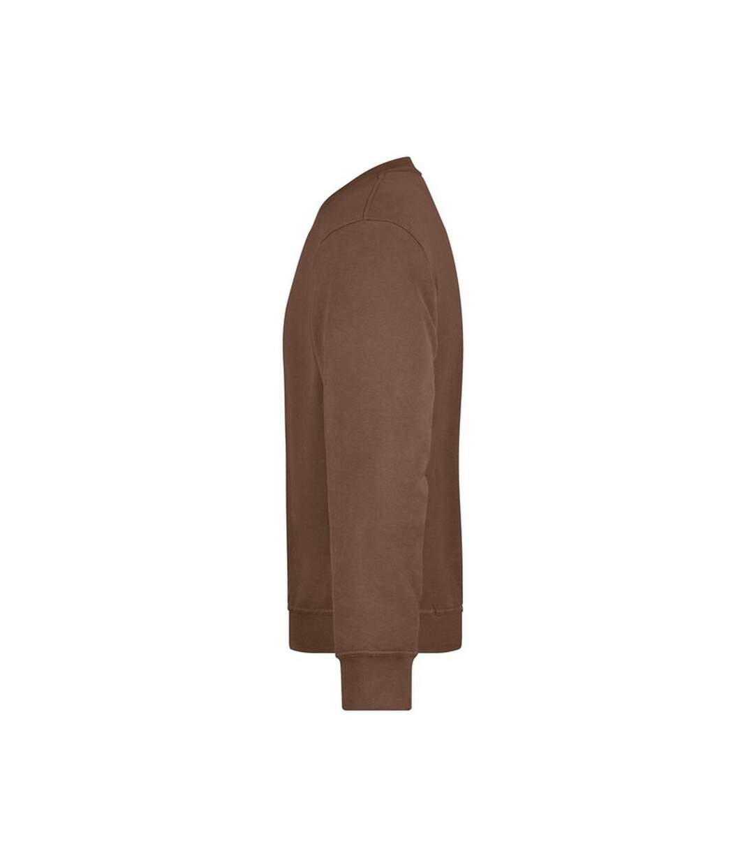 Sweat Workwear Adulte Marron James And Nicholson-3