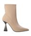 Womens/ladies Liya Leather Ankle Boots Natural Ted Baker-1