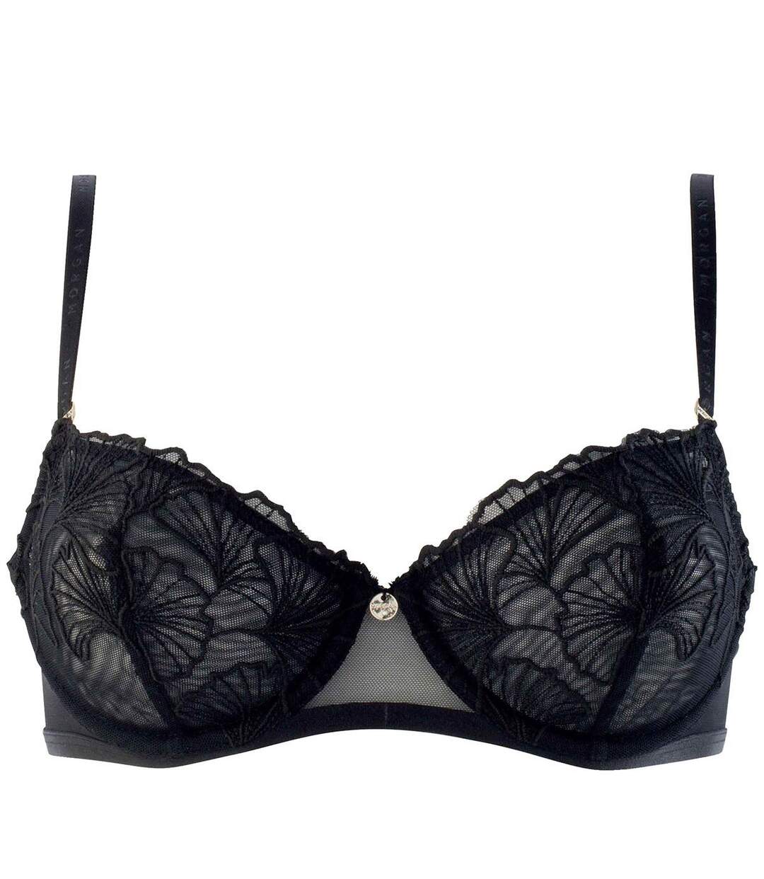 Soutien-gorge armature noir Maud