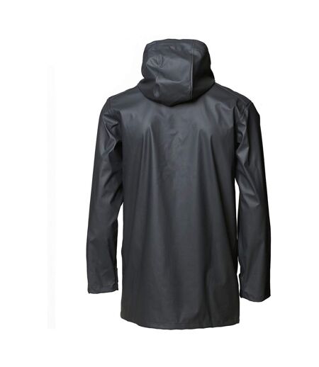 Nimbus Mens Huntington Hooded Waterproof Fashion Raincoat (Charcoal)