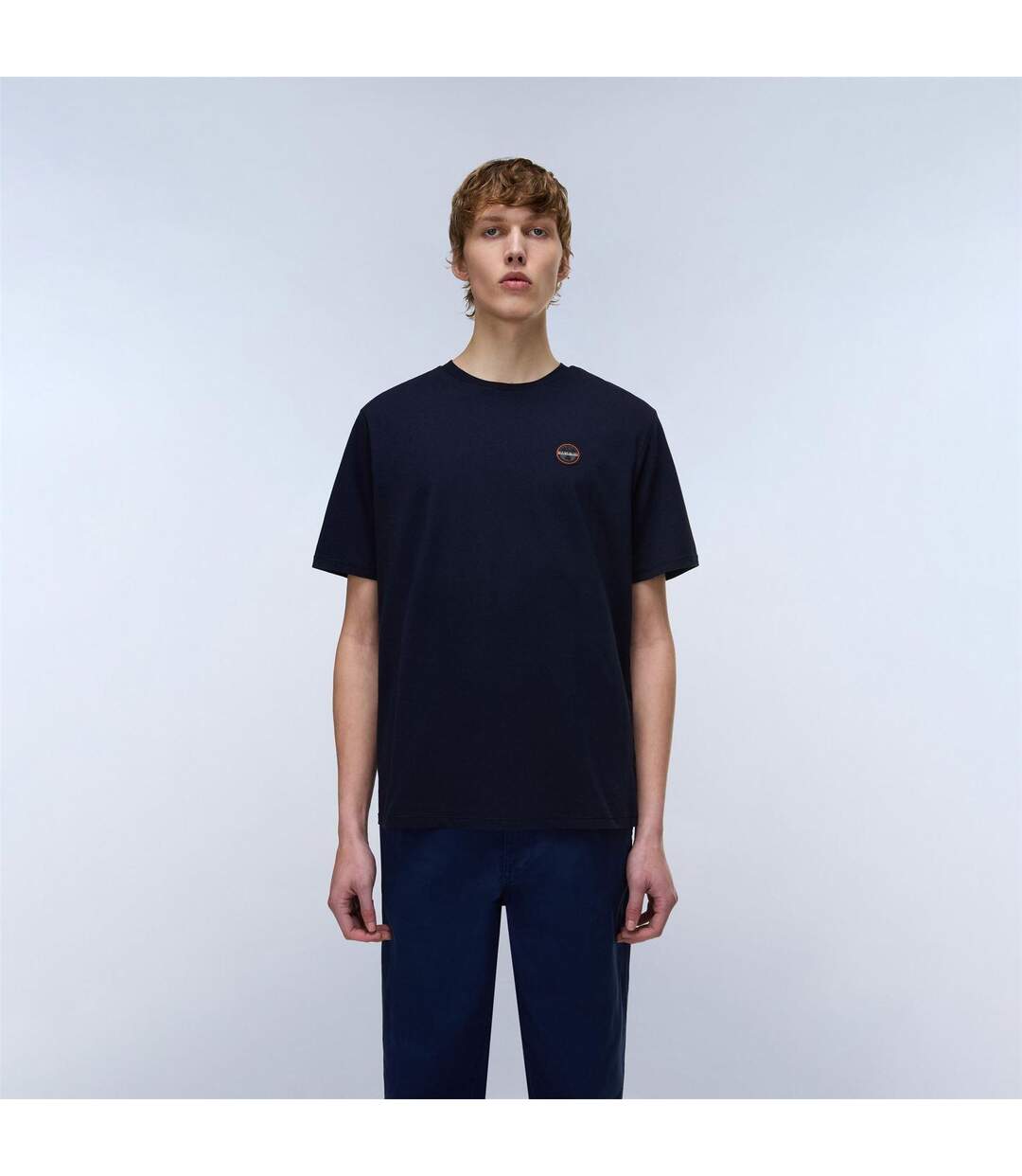 T-shirt Homme Bleu De Suède Napapijri-3