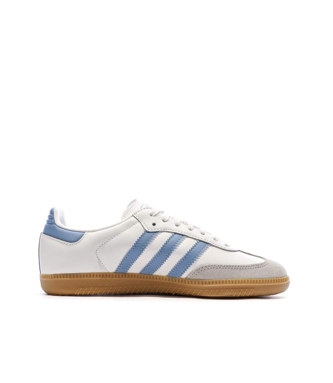 Baskets blanc/bleu femme adidas samba-2