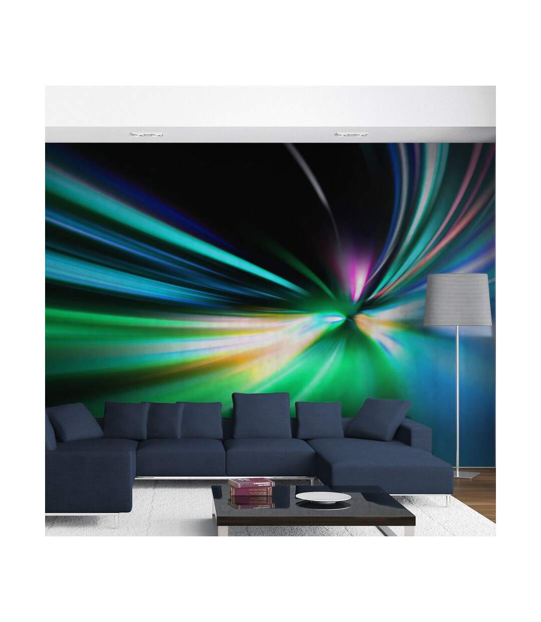 Papier Peint XXL Abstract Design Speed 270x550cm-1