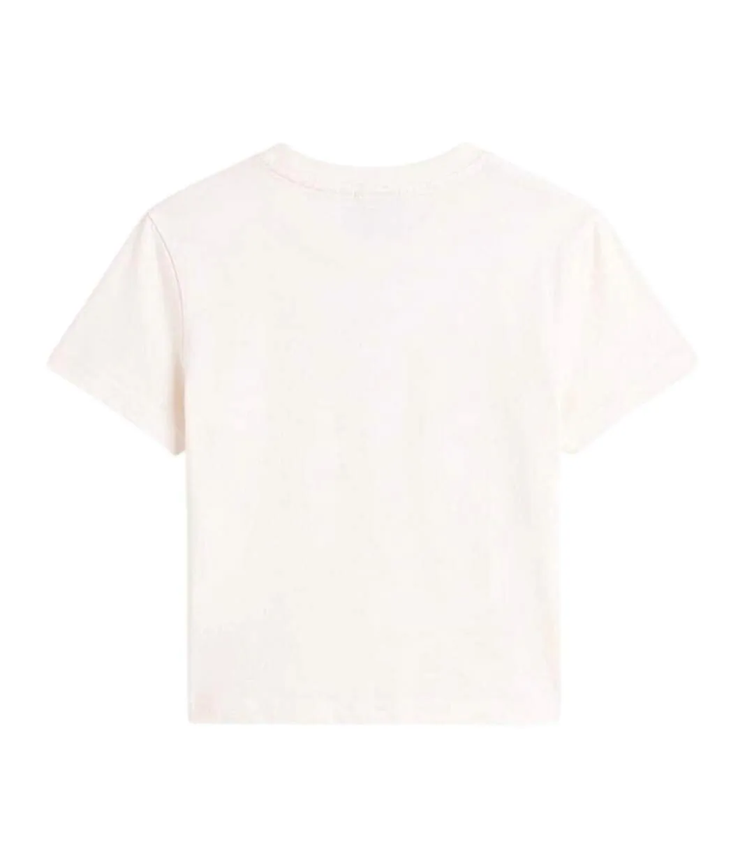 T-shirt Motif/style Drapeau Femme Blanc Cassé Tommy Jeans-2