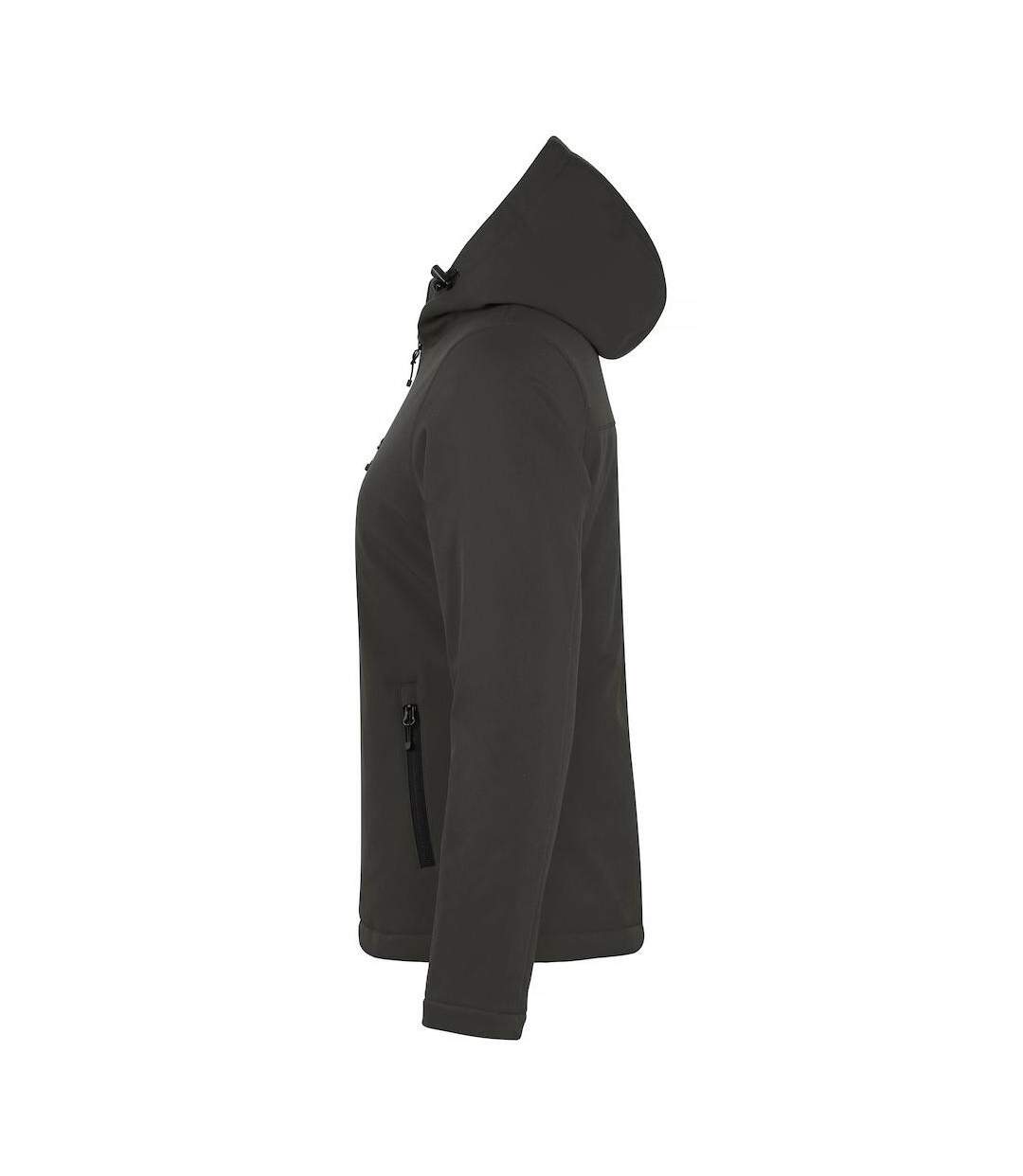 Doudoune Softshell Femme Gris Foncé Clique-3