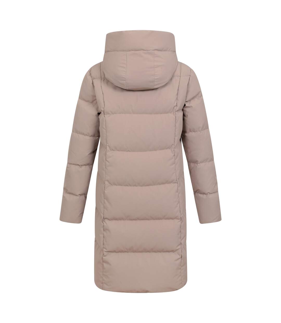 Womens/ladies Cosy Extreme Ii Wrap Down Jacket Taupe Mountain Warehouse-2