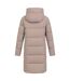 Womens/ladies Cosy Extreme Ii Wrap Down Jacket Taupe Mountain Warehouse-2