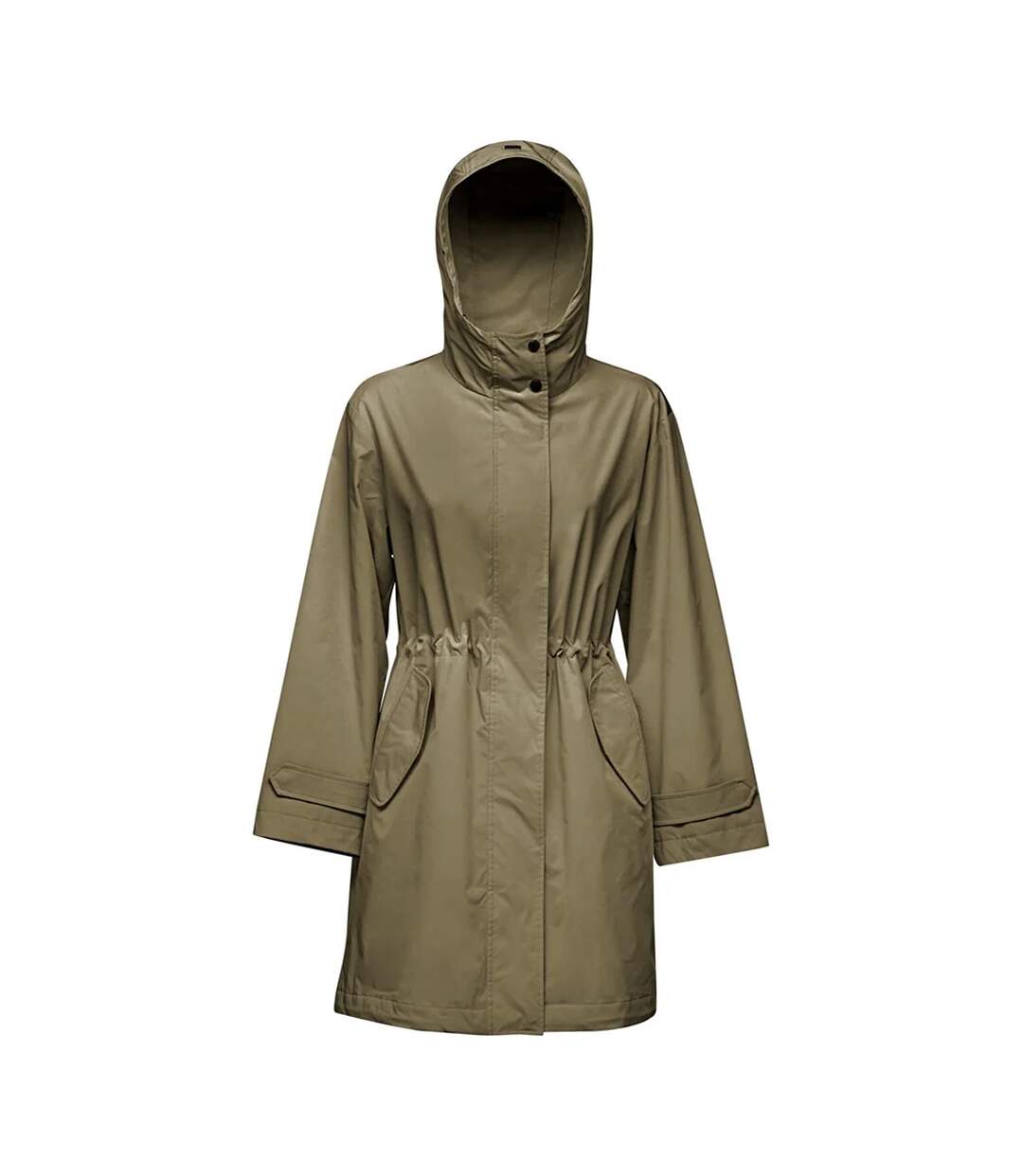 Parka Claudin Femme Olive Geox-1
