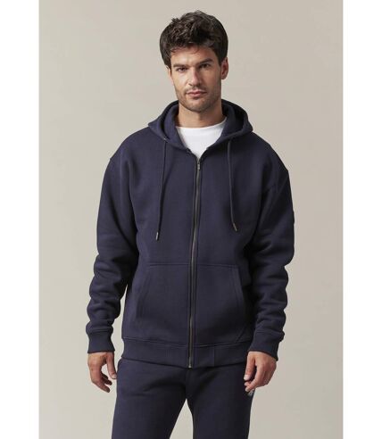 Sweat à capuche zippé en coton molletonné pour homme DRED