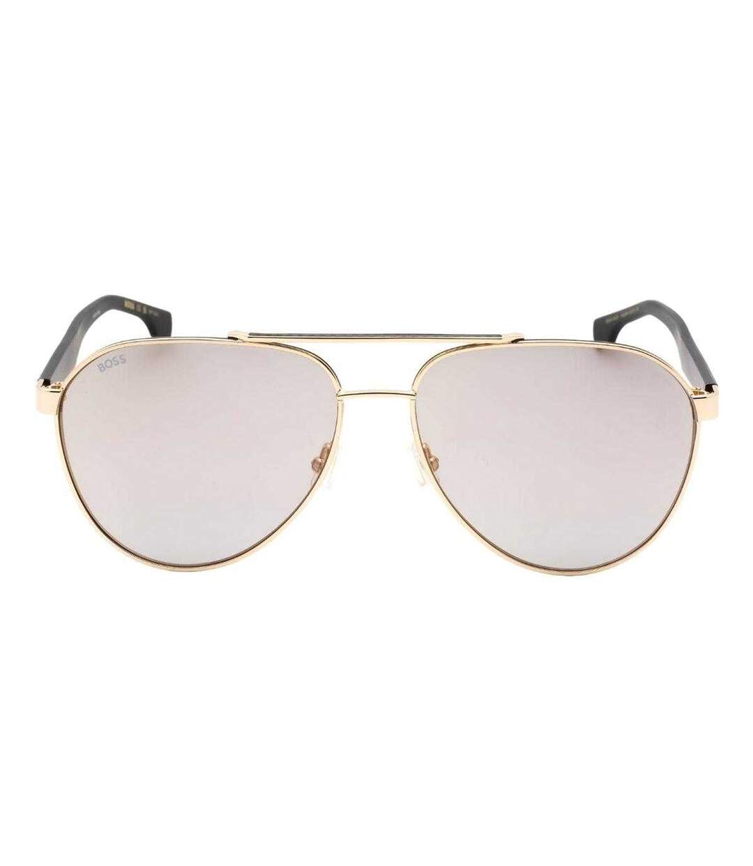 Lunettes De Soleil Motif/style Uni Homme Taille Unique Noir Jaune Or Hugo Boss-2