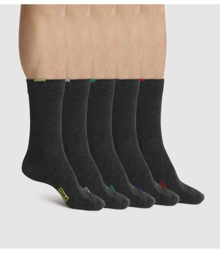 Lot de 5 paires de Mi-Chaussettes Ecodim