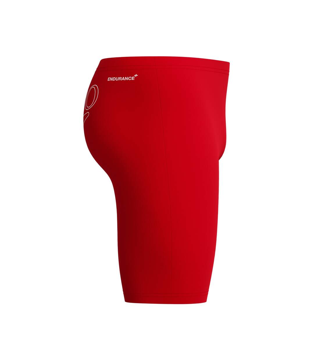 Mens Logo Endurance+ Jammer Shorts Red Speedo-3