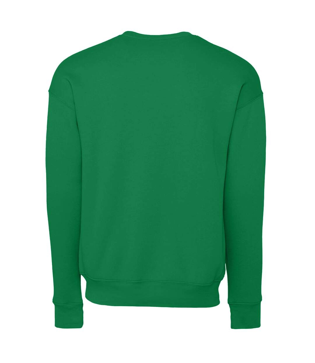 Adults Unisex Drop Shoulder Sweatshirt Kelly Green Bella + Canvas-2