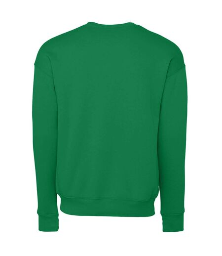 Adults Unisex Drop Shoulder Sweatshirt Kelly Green Bella + Canvas