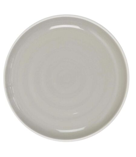 Lot de 6 Assiettes à Dessert Bicolore Mania 20cm Gris